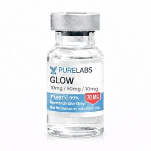 “GLOW peptide blend research vial lab compound”