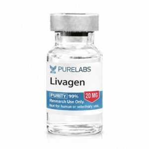 “Livagen 20mg peptide research vial laboratory compound”