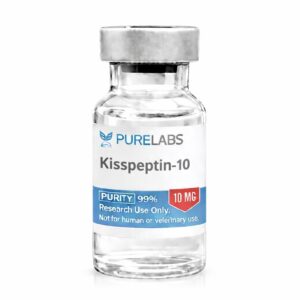“Kisspeptin-10 peptide research vial laboratory compound”