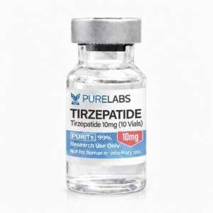 “Tirzepatide peptide research vial laboratory compound”
