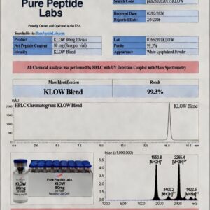 “TB BPC157 GHK KPV peptide blend sterile vial”