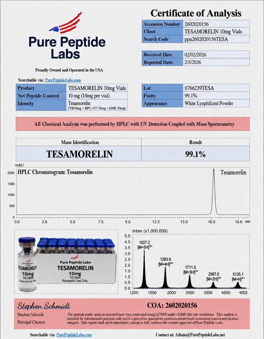 “Tesamorelin peptide 10mg research vial laboratory compound” “Tesamorelin peptide 10mg research vial laboratory compound”
